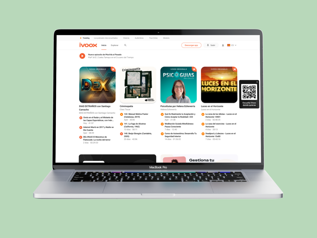 Mock up home desktop