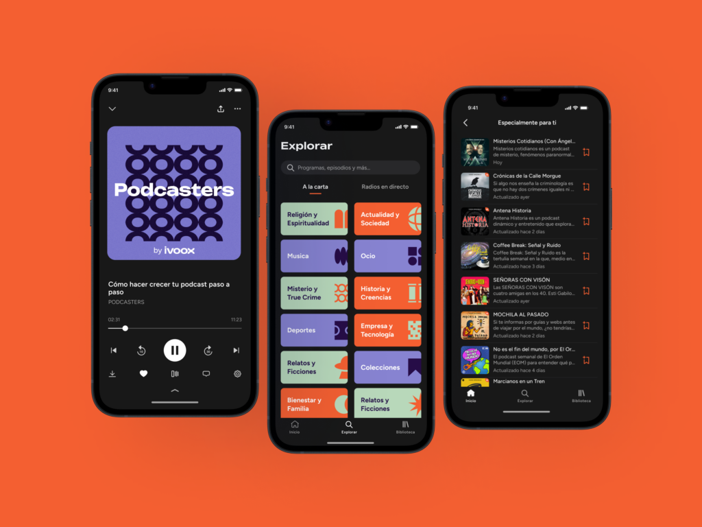 Player, explorar, especialmente para ti