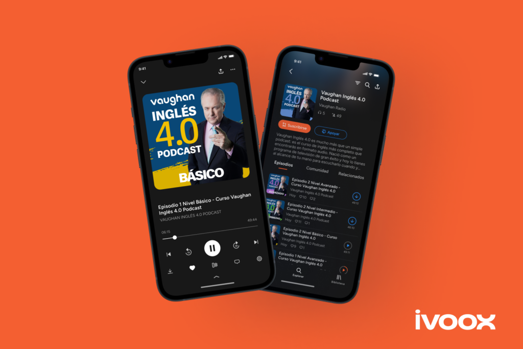 iVoox y Vaughan lanzan en exclusiva ‘Vaughan Inglés 4.0’, el curso más completo de inglés en formato podcast